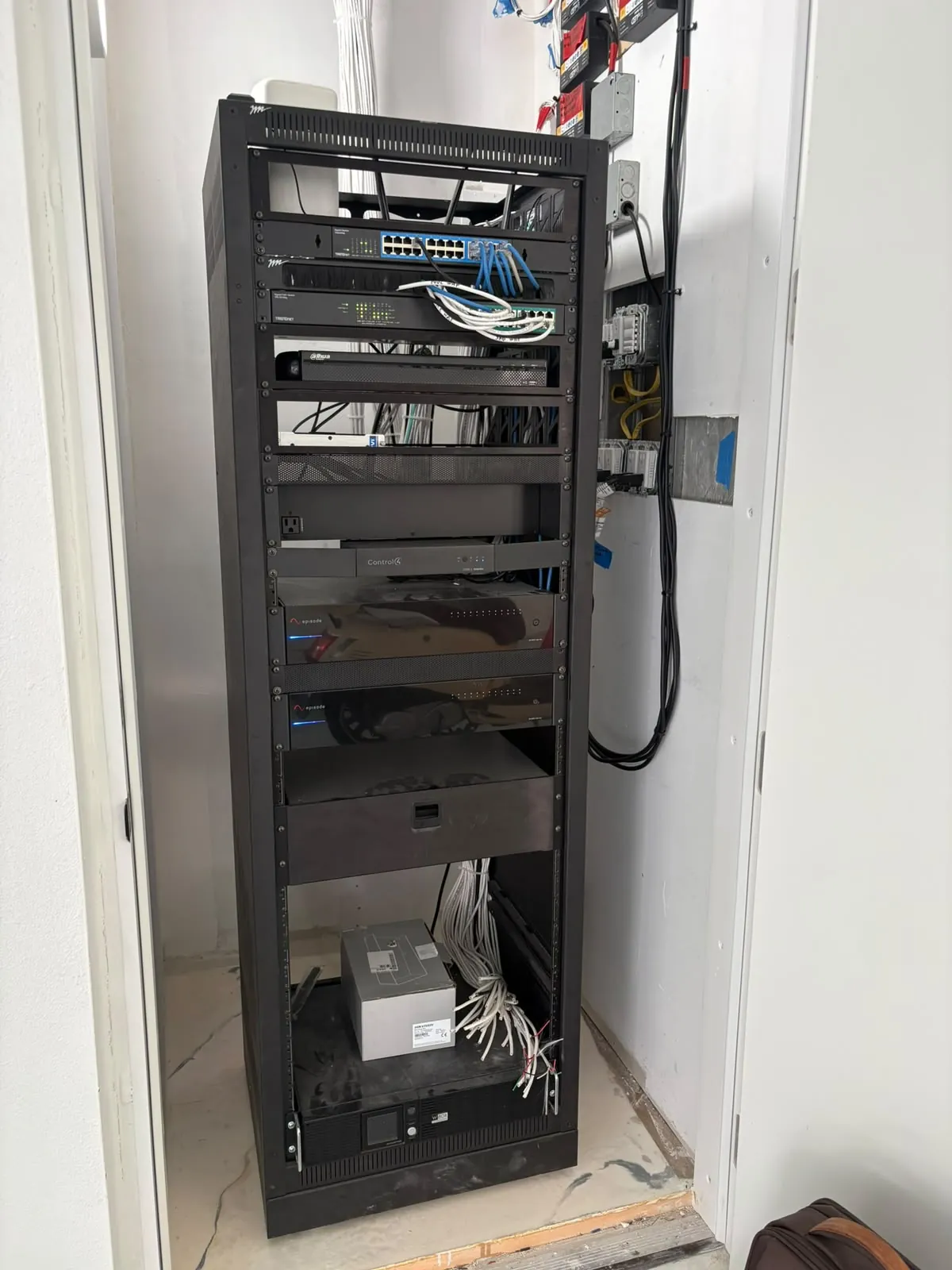 Professional technology rack