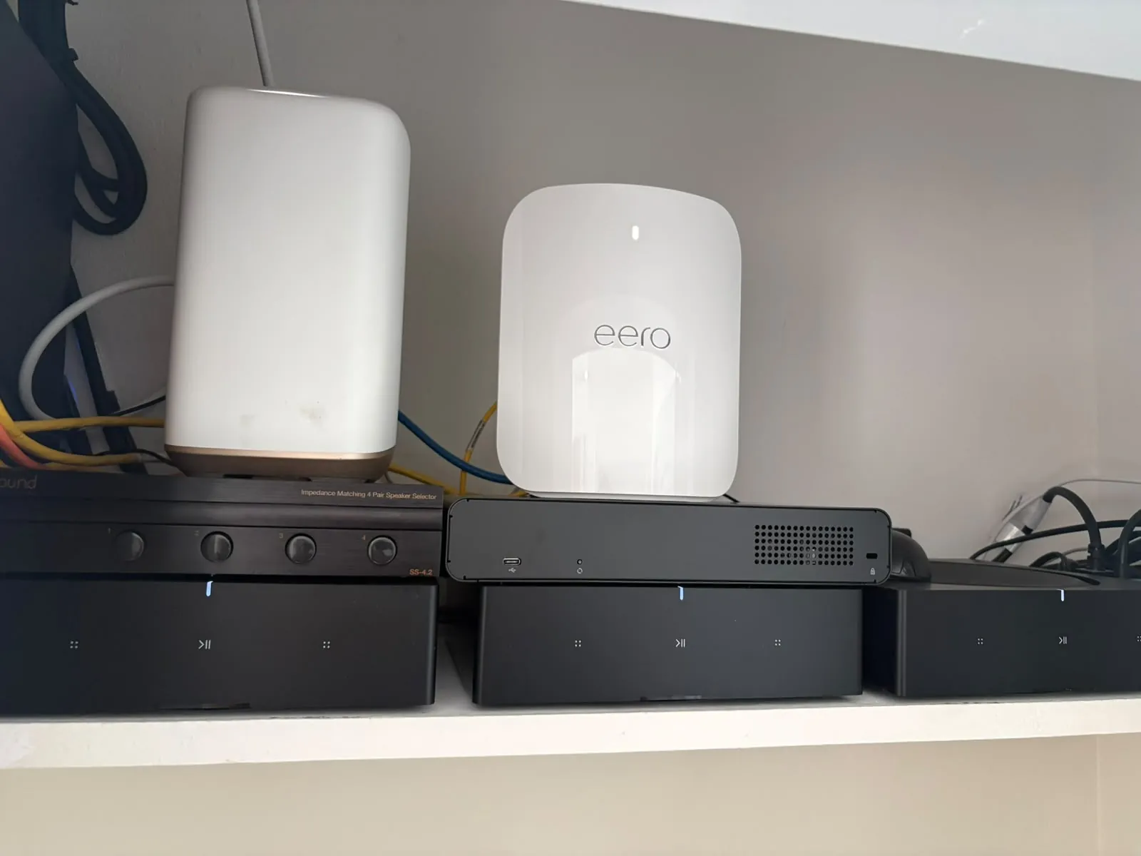 Compact control and Wi-Fi equipment